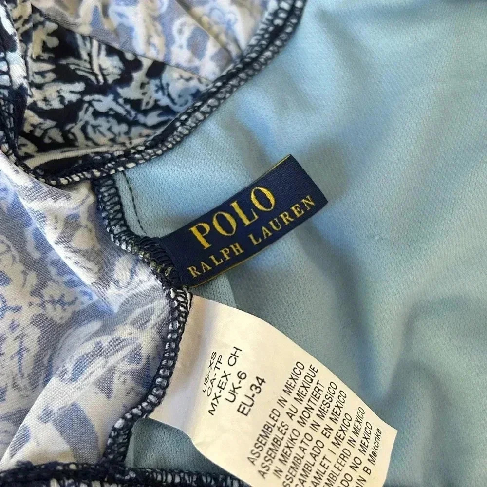 Polo Ralph Lauren Blue Bikini Top - Picture 4 of 4